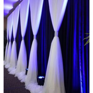 coastal event services , drapes, custom designs